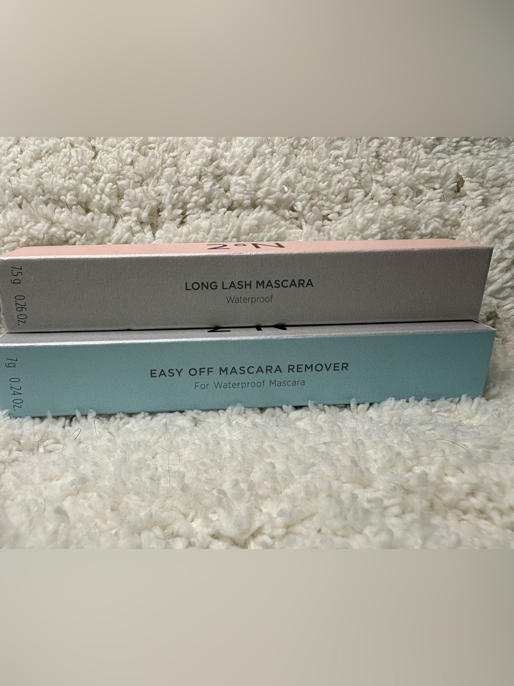 Long Lash Mascara & Easy Off Mascara Remover — Pink and Teal Set